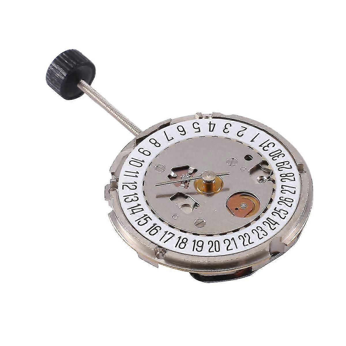 New 7021 Double Quartz Movement Double Can Replace 956.412 Pin Watch