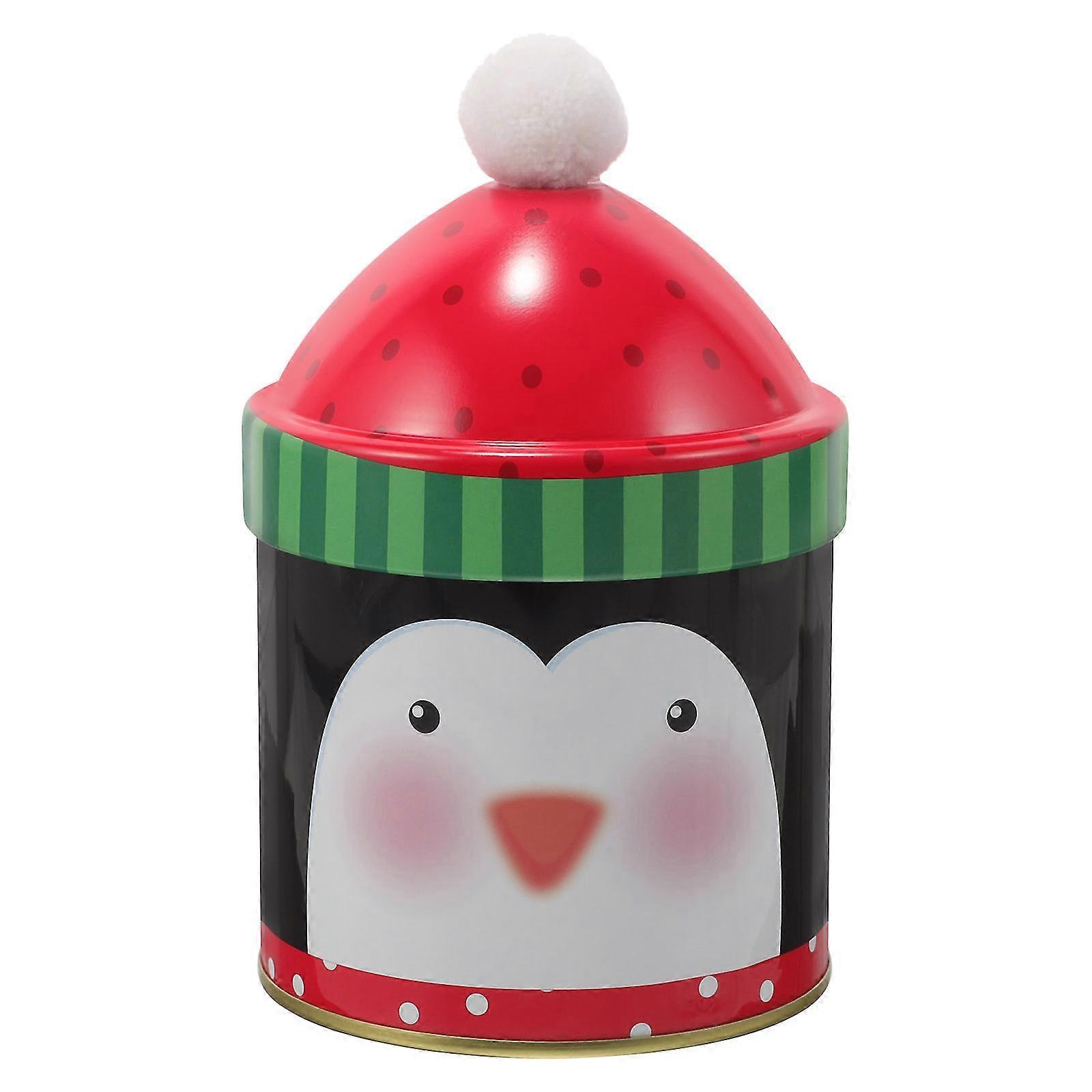 Christmas Candy Box Festival Candies Jar Small Gift Container Candy Storage Box Snack Box with Lid Z