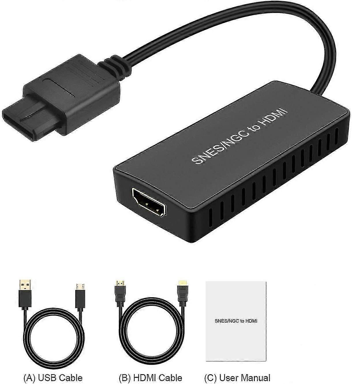 Nintendo64 To Hdmi Converter Hd Link Cable N64 To A New Hdmi Tv Plug And Play