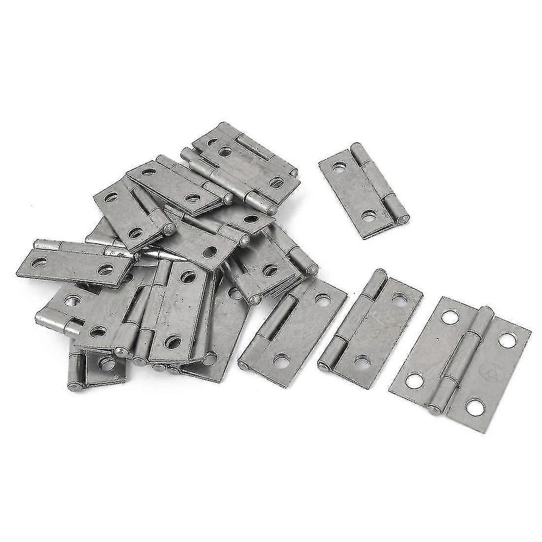 Rectangle Folding Closet Cabinet Door Hinge Hardware 1.5" 20 Pcs