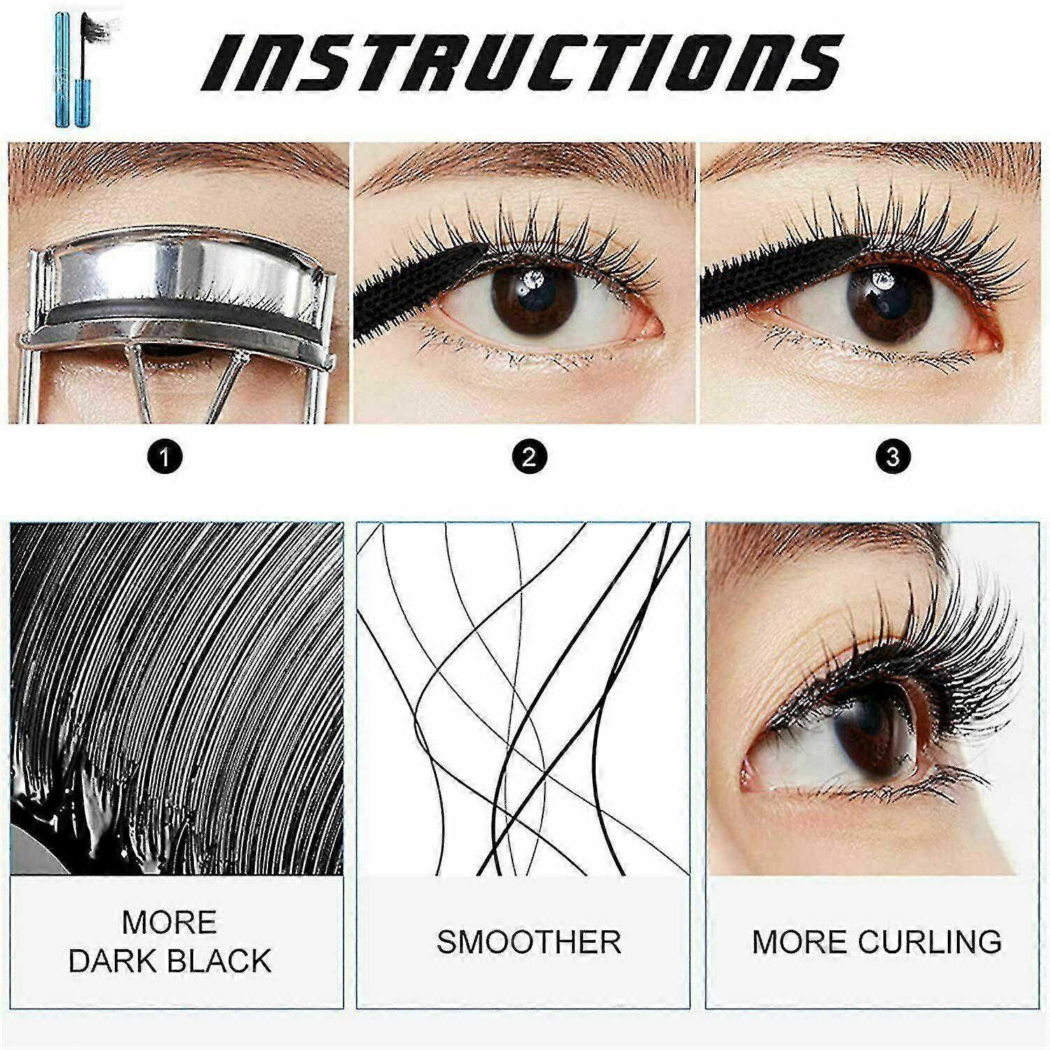 Primelash Mascara For Seniors With Thinning Lashes Waterproof Mascara