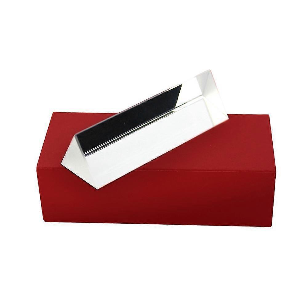 Portable Triangular Prism For Photography Gift Science Teaching Optical Glass