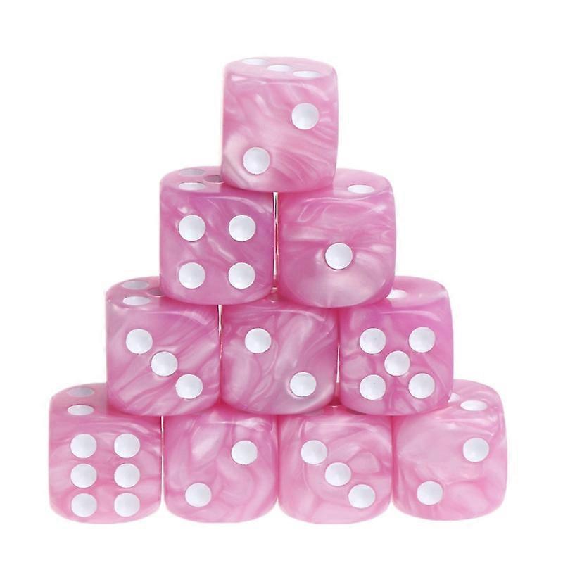 10pcs/Set Acrylic Polyhedral Dice For TRPG Board Game