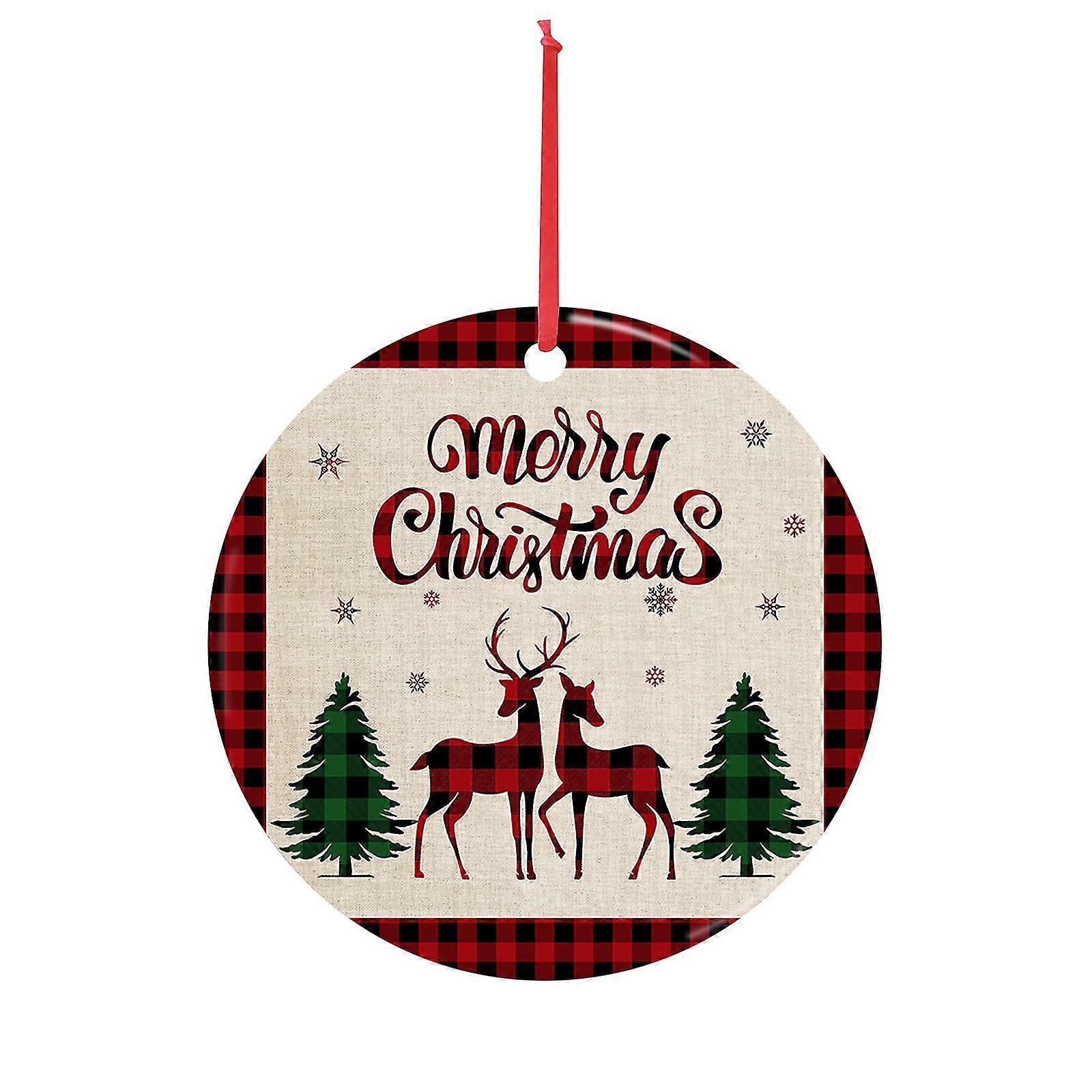 クリスマスの装飾のための装飾をぶら下げる形の装飾をパーソナライズ