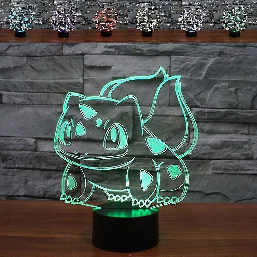 3D Tennis Night Light - 7 Color Changing LED Touch Lamp, USB Powered, Acrylic Optical Illusion Decor For Kids & Adults - View #13