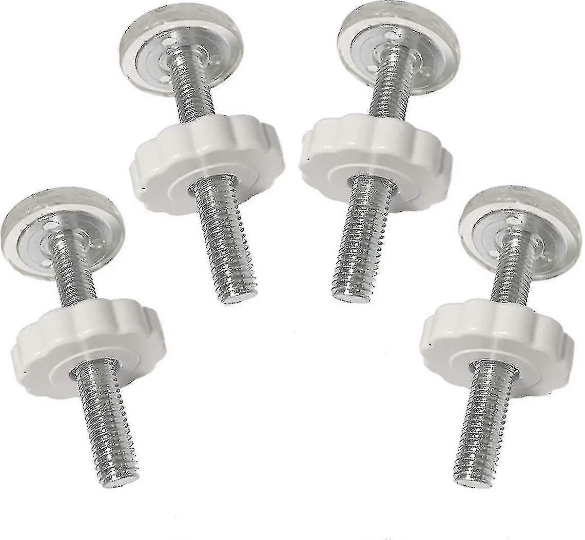 Pressure Baby Gates Threaded Spindle Rods - 4 Pcs