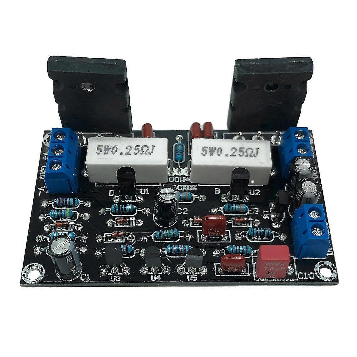 2sc5200 + 2sa1943 Mono Chl 100w Hifi O Verstärker Bord Hohe-Mono