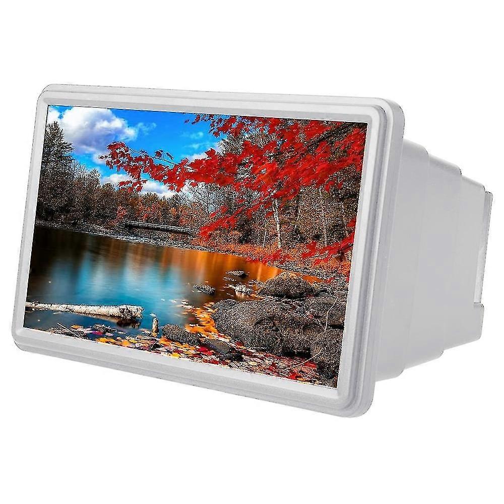 Big Picture Smartphone Screen Magnifier For Cell Phone,white