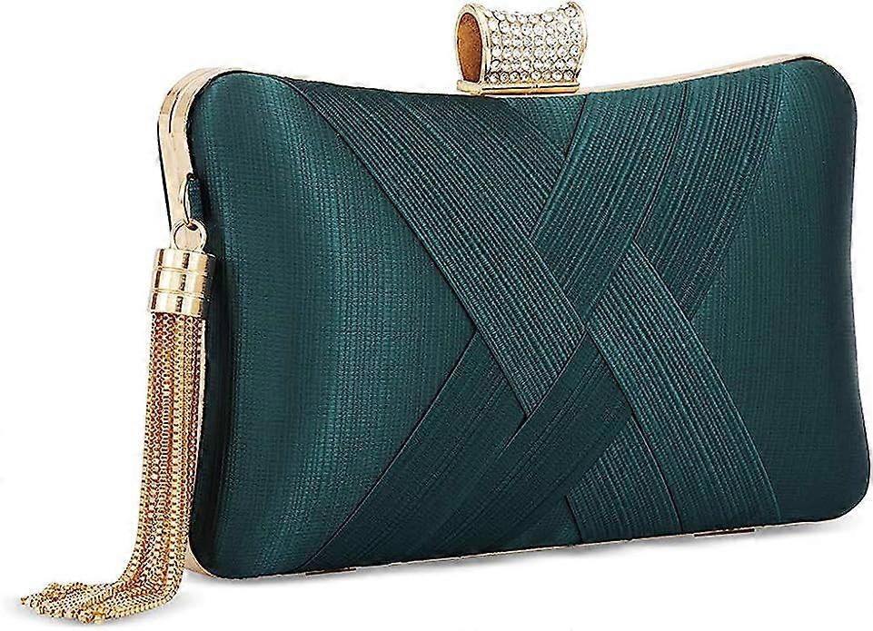Womens Evening Clutch Bag Evening Handbag,Green