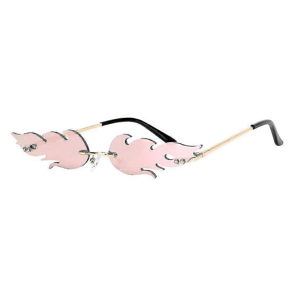 Flame Sunglasses Rimless Metal UV400