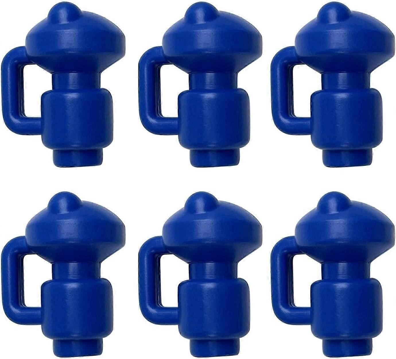 Protective End Caps Trampoline End Caps 6 Pieces Post Caps For Trampoline Net Posts  28 MM, Particularly Sturdy Weatherproof End Caps