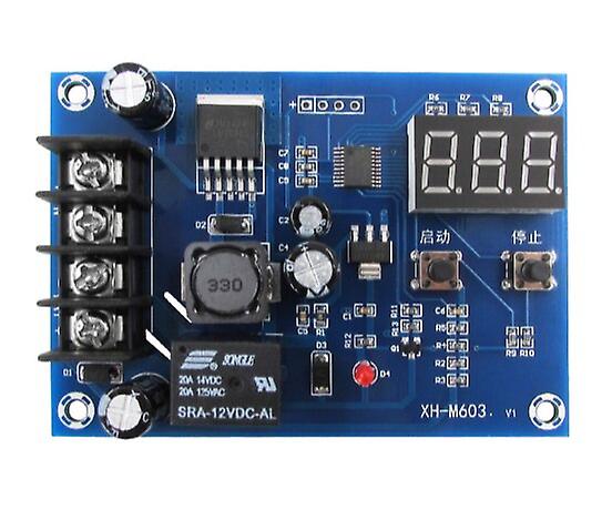 Xh-m603 Charging Control Module Digital Led Display Storage Lithium Battery Charger Control Switch Protection Board 12-24v