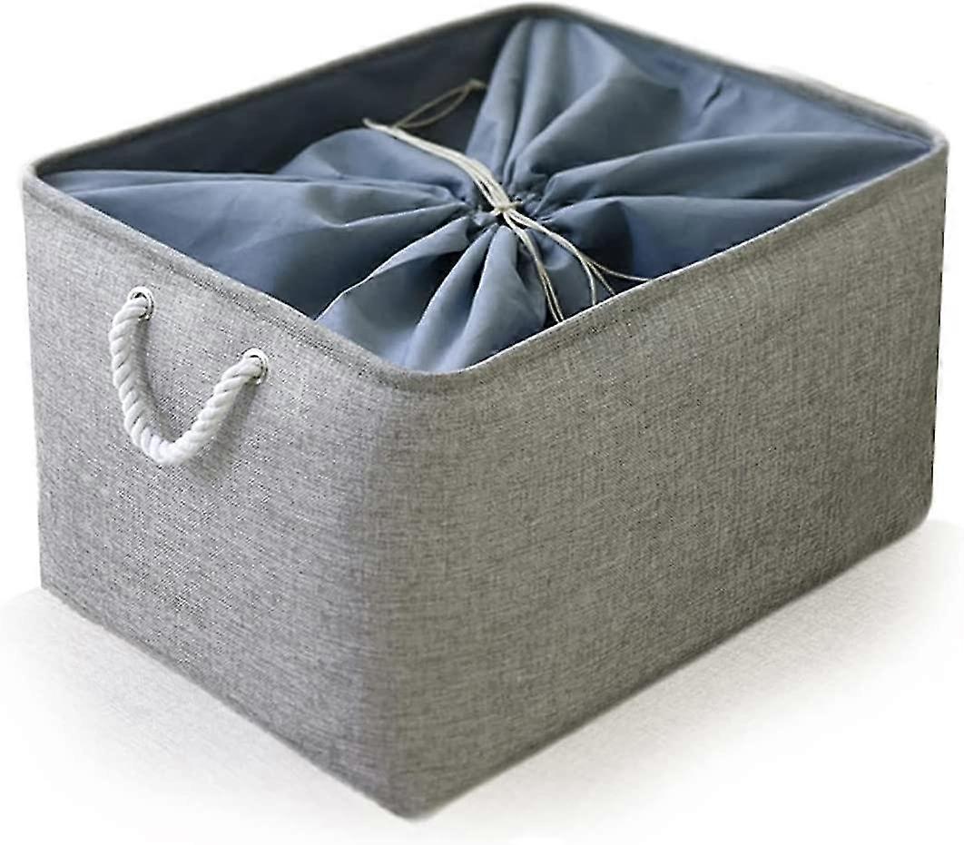 Cloth Storage Basket, Foldable Wardrobe Storage Baskets