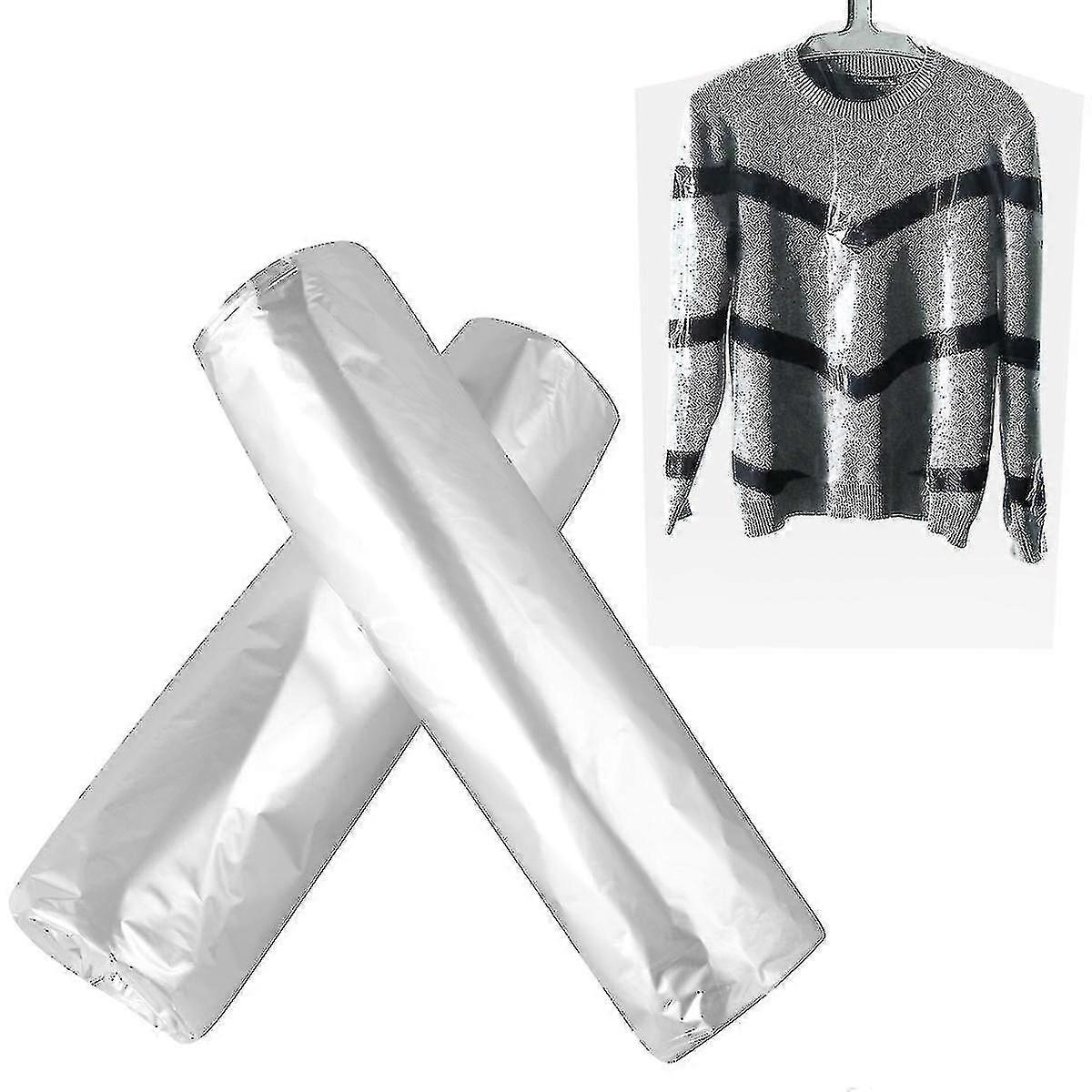 50pcs 60x100cm κάλυψη σκόνης ενδυμάτων μίας χρήσης κάλυψης σκουπιδών ένδυσης που τίθεται τσάντα