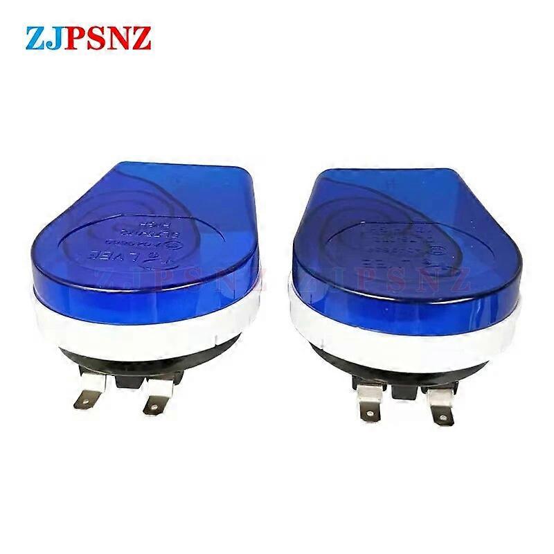 12V 48V 60V Snail Horn Universal Car Electric Horn Waterproof Air Horn Kit Speaker For Car Motorcycle Scooter Moped e-Bike Truck