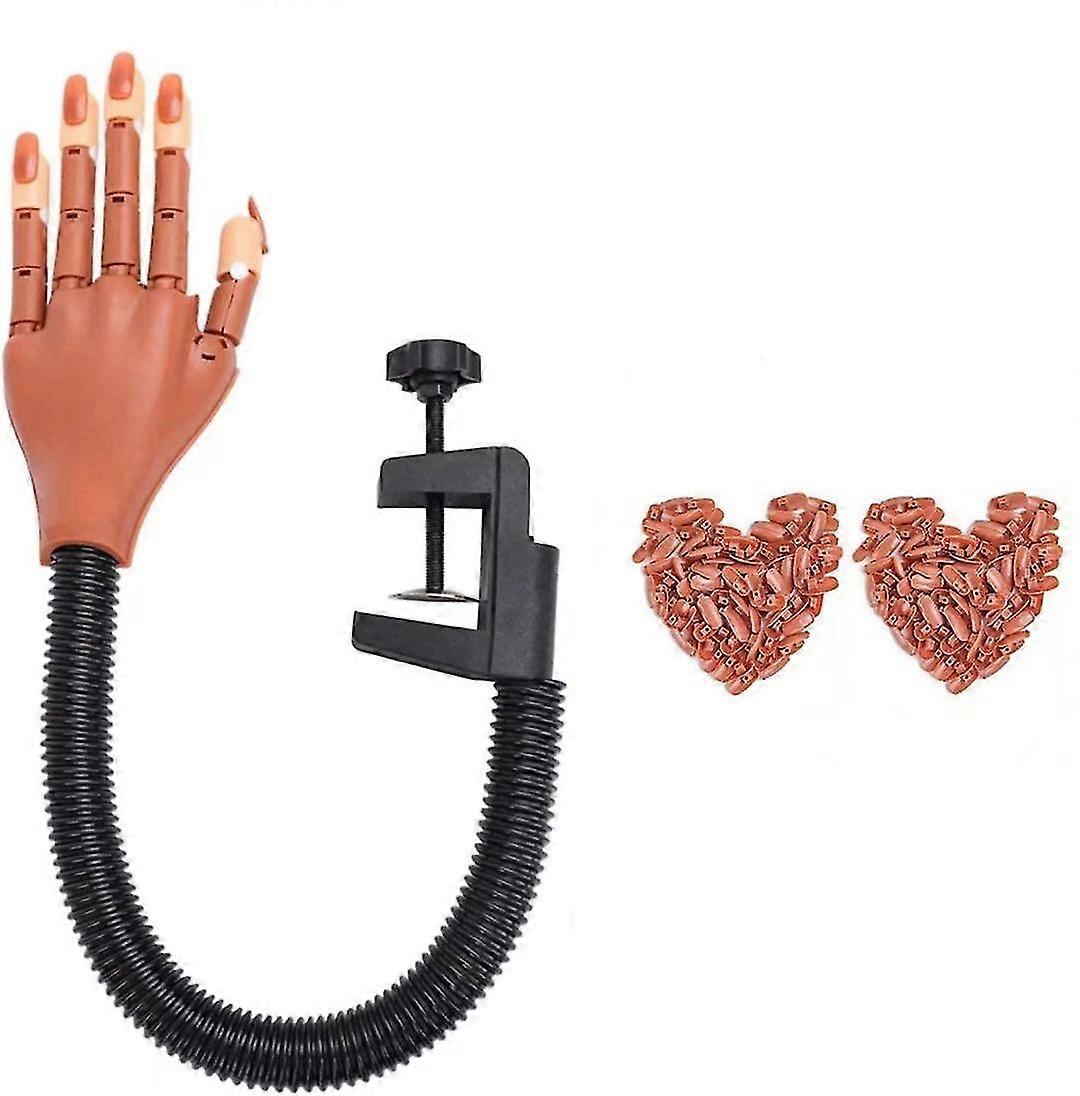 Nail Trainning Practice Hand Nail Display Manicure Practice Tool