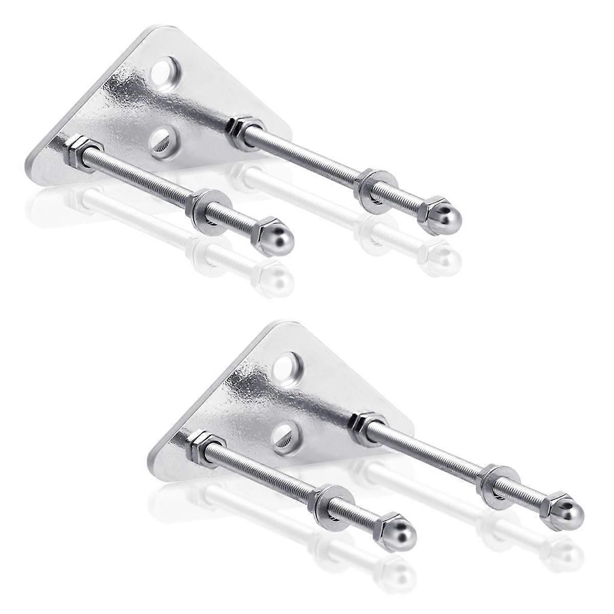 2Pcs Skateboard Wall Hanger for Skateboard Deck Display and Storage, Metal Skateboard Hooks for Han