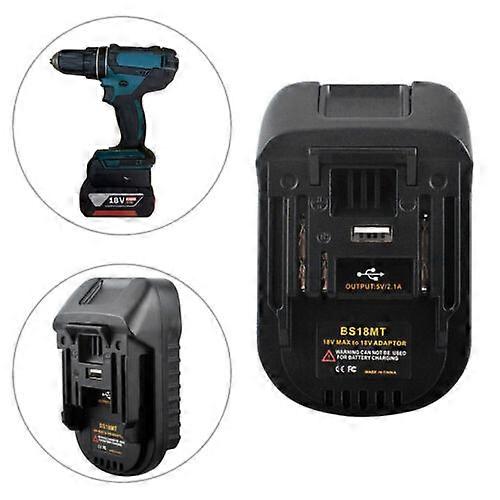 Home Battery Adapter Converter For Bosch 18V Li-ion To Makita Cordless Power Tool
