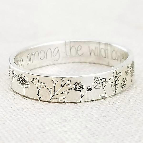 White Rings Set Wedding