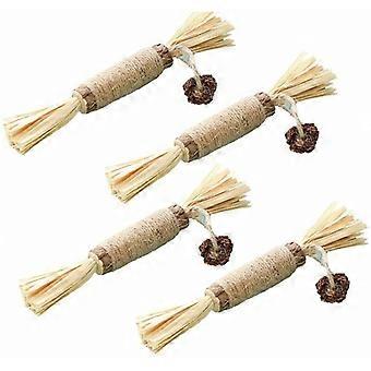 Kat kauw Sticks, Catnip Stick, Catnip Sticks, Cat Grass Stick, Cat Molar Interactieve Stick, Catnip Toys Sticks, Cat Toy Stick, Cat Stick4PCS