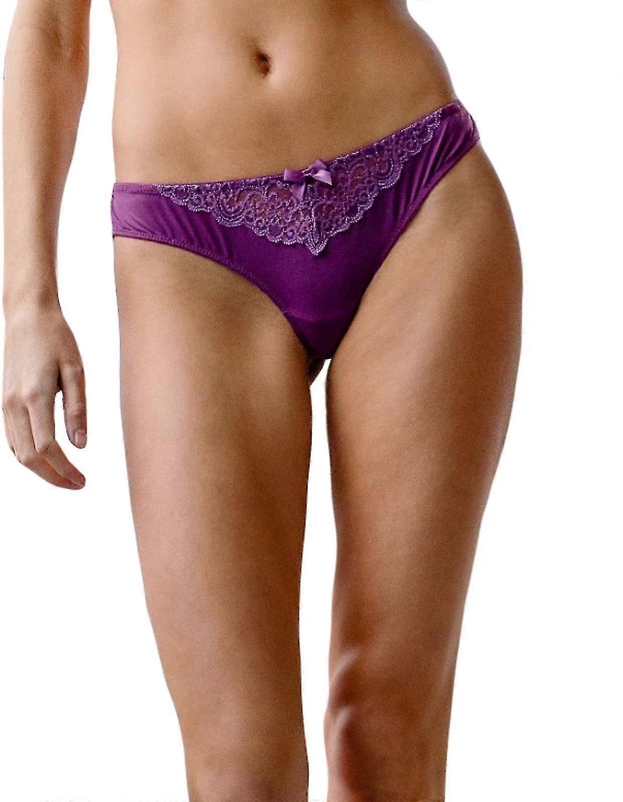 201331-B Women'S Grape Lace Brief