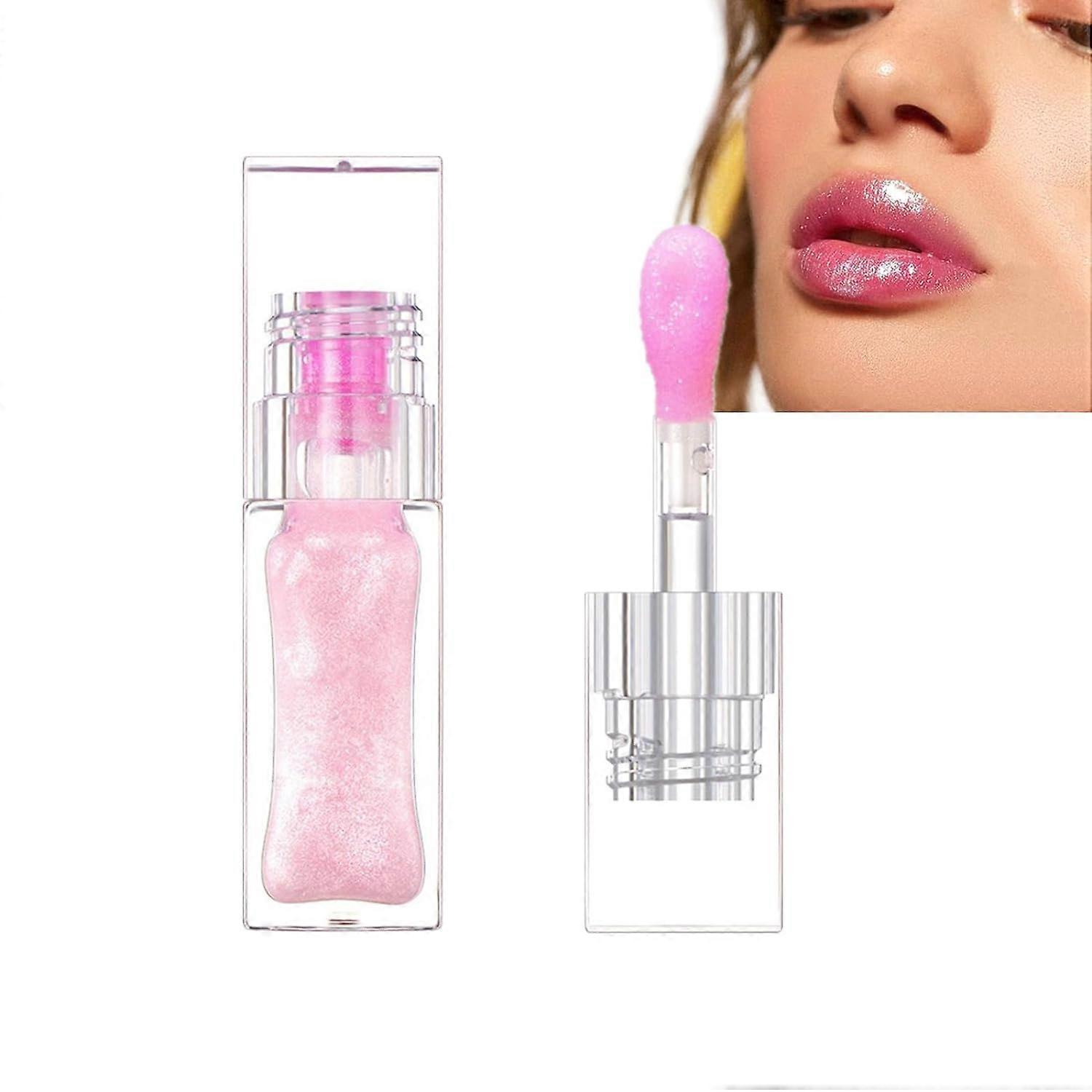 Color Changing Lip Oil, Magic Color Changing Lip Oil V2, Moisturizing Transparent Plumping Lip Glow Care Oil