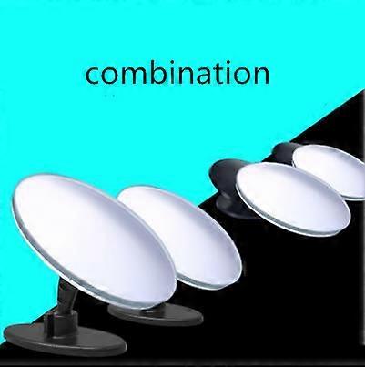 Second Row Car Mirror, Small Round Mirror with Assistred Dead Angle, CD50 Q02