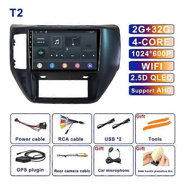 Android 11 For Nissan Patrol 2004 - 2011 DVR ADAS Car Radio GPS Navigation Bluetooth Multimedia Player QLED Screen 4G LTE DSP