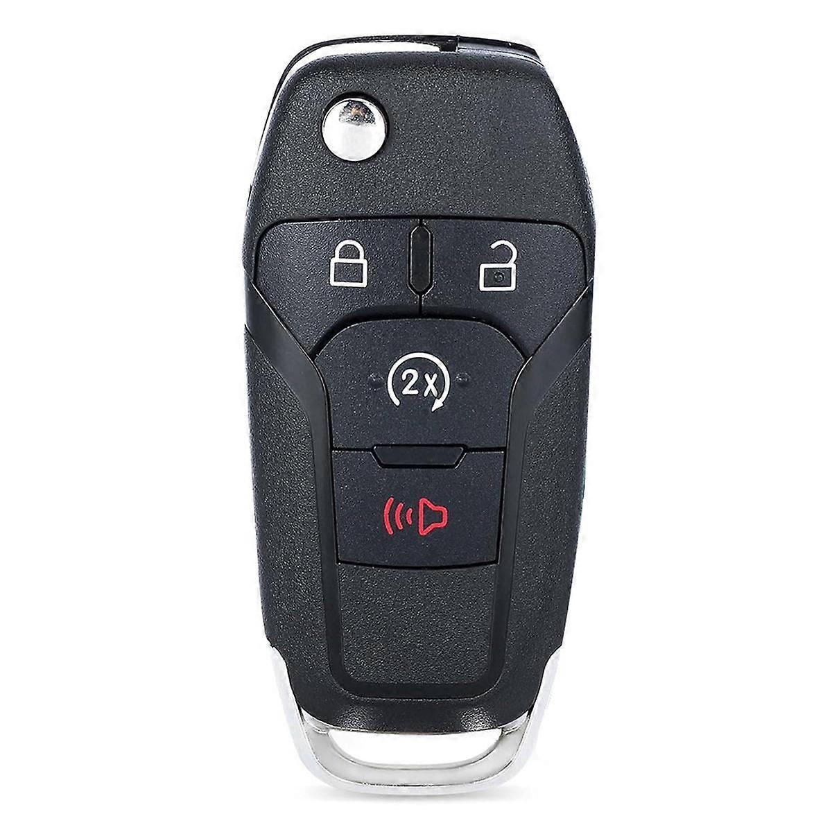 Car Flip Remote Key 4 Button Smart Key 902MHz N5F-A08TDA 49 Chip for F250 F450 F550