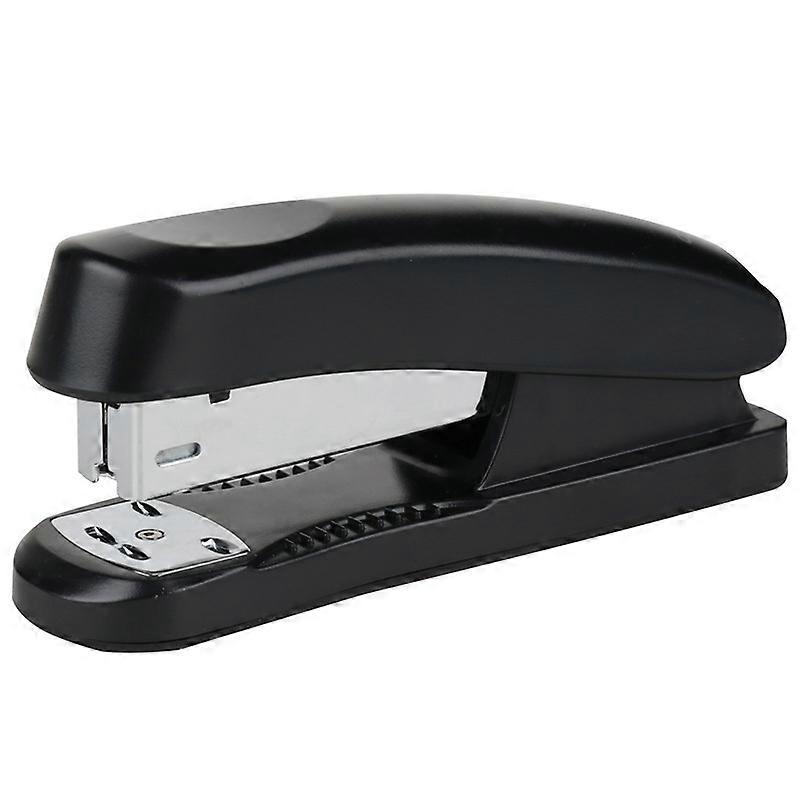 1pc Stapler, Effortless Stapler for Students, 20 Sheets Stapling Office Supplies (black)