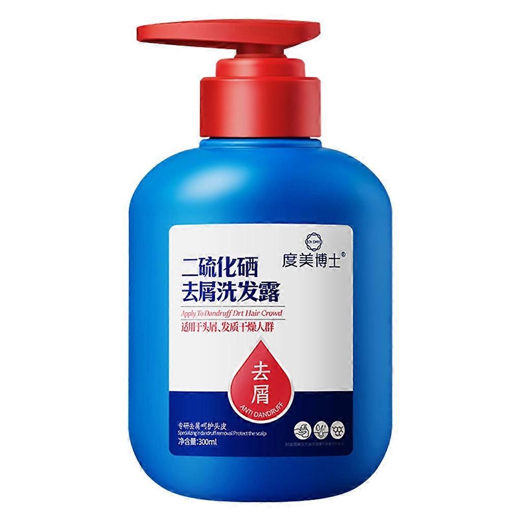 300ml Selenium Disulfide Shampoo Smoothing Moisturize Anti-Dandruff Itching