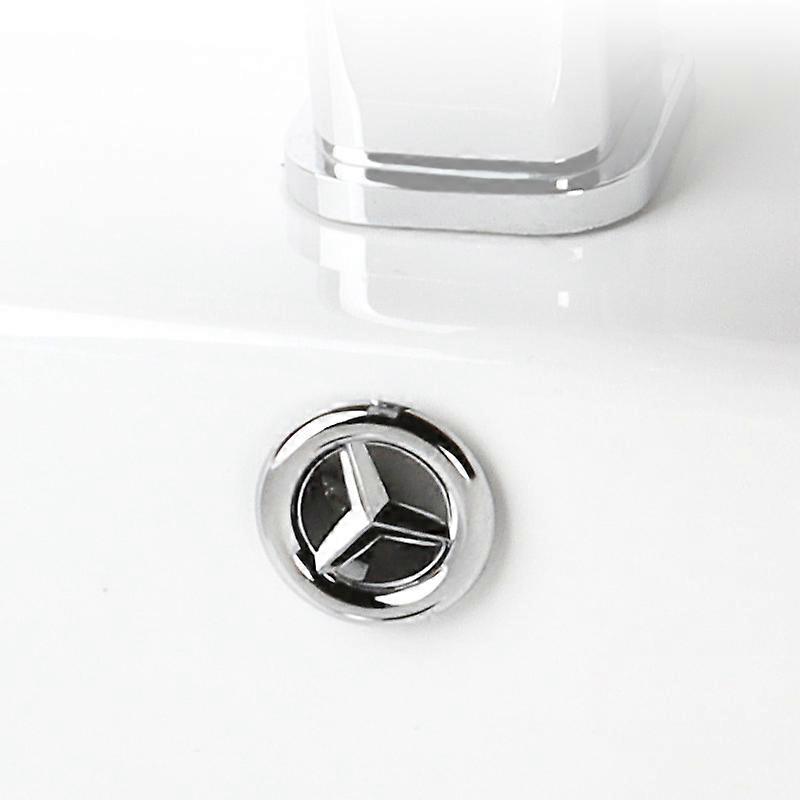 6 Pieces Wash Basin Overflow Cover. Round Hole Sink Trim.Round Drain Plug Cover Insert in Hole. For Lavabo.Sall