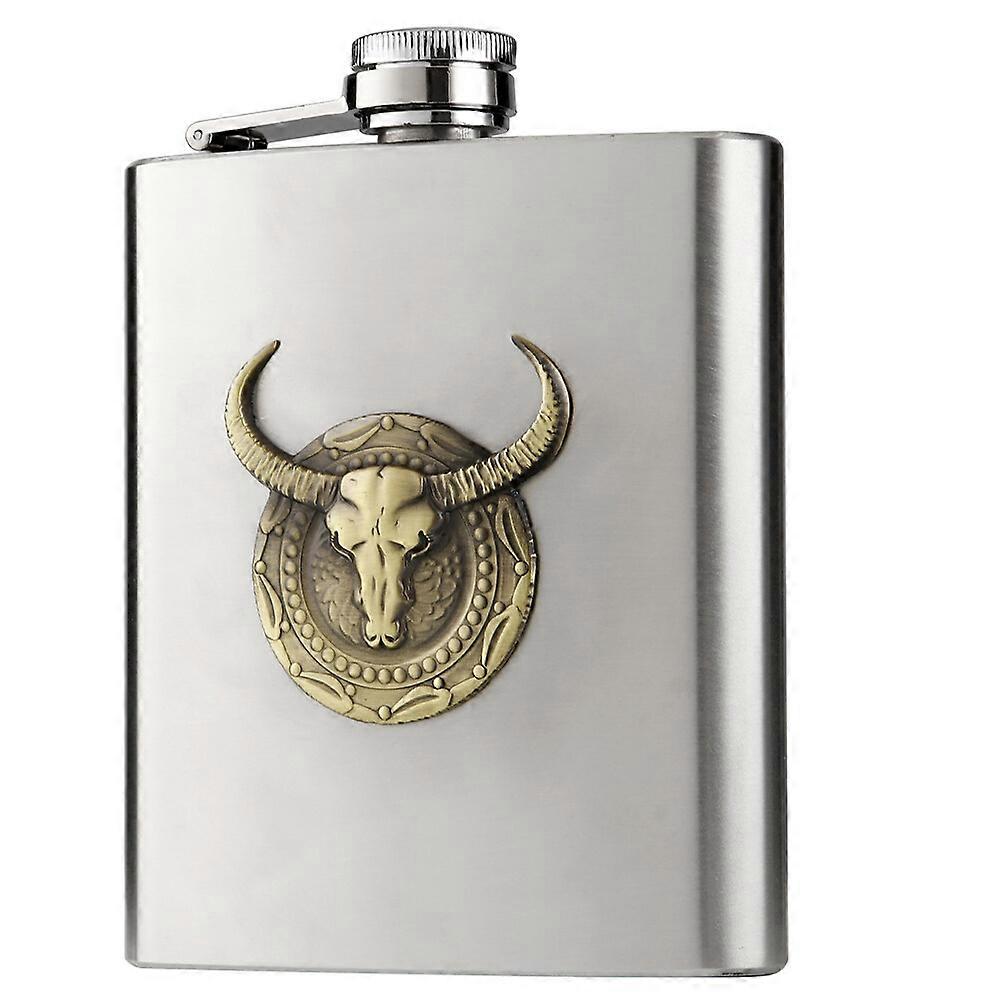 Rostfritt stål spritkolv camping höftkolv utomhus bärbar whiskyhållare