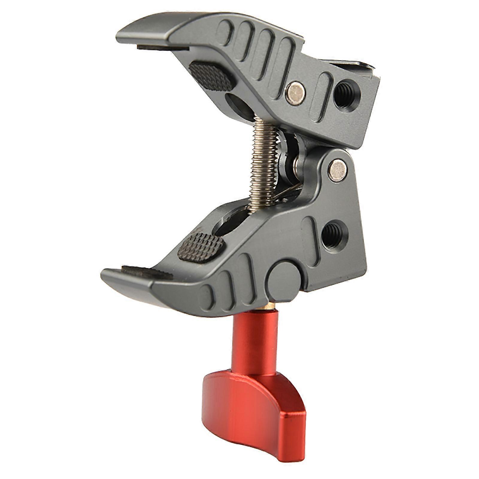 Clamp Clip Holder for Studio Flash Light Camera Tripod Monopod with 1/4'' Screw