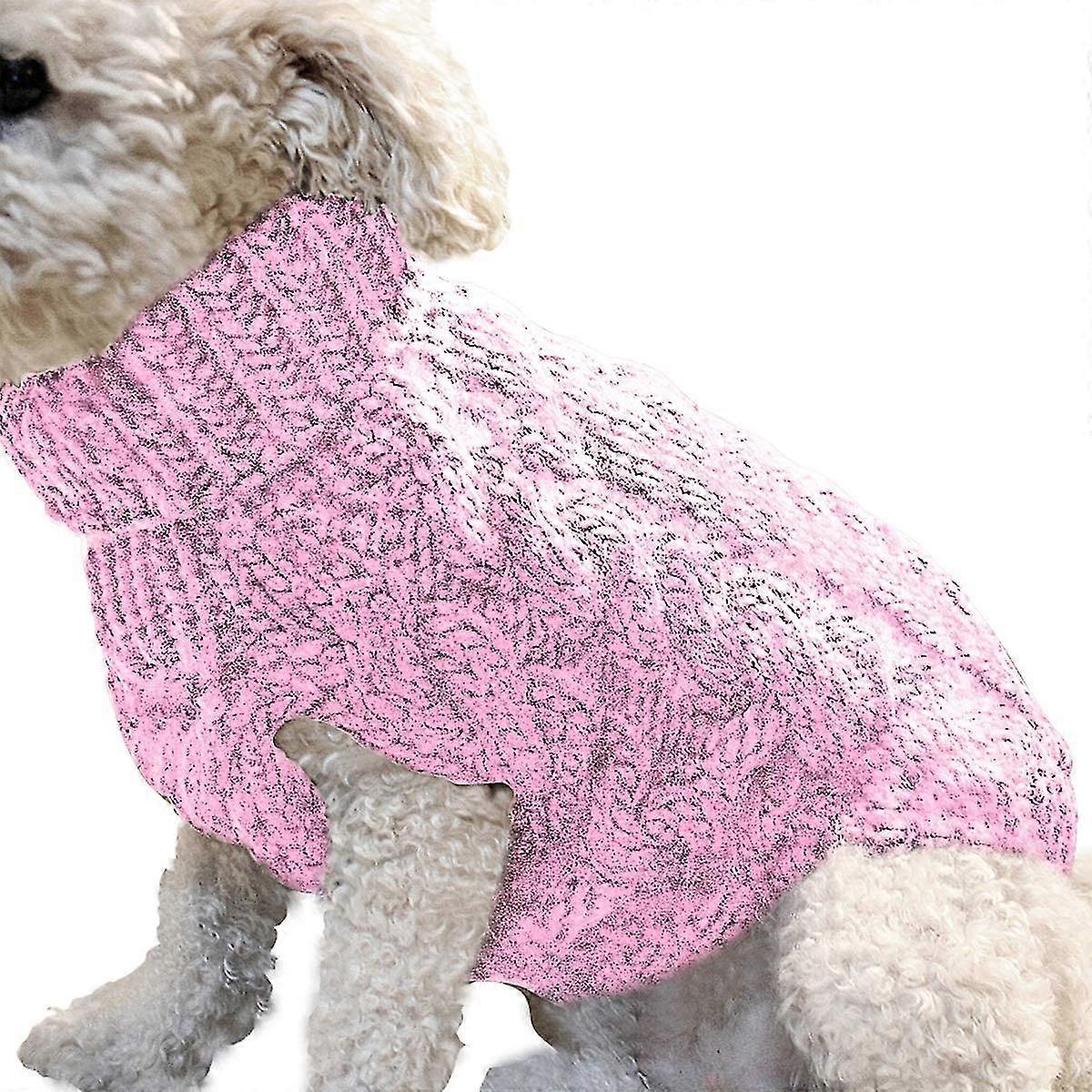 Dog Sweater Vest Warm Coat Pet Soft Knitting Wool Winter Sweater Knitted Crochet Coat Clothes For Small Medium Large Dogs