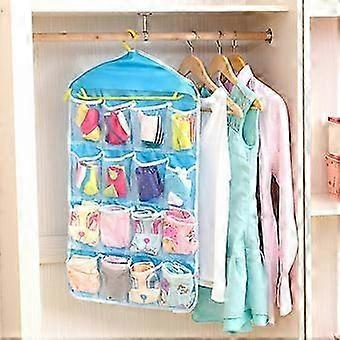 Closet Hanging Organizer with Mesh Pockets