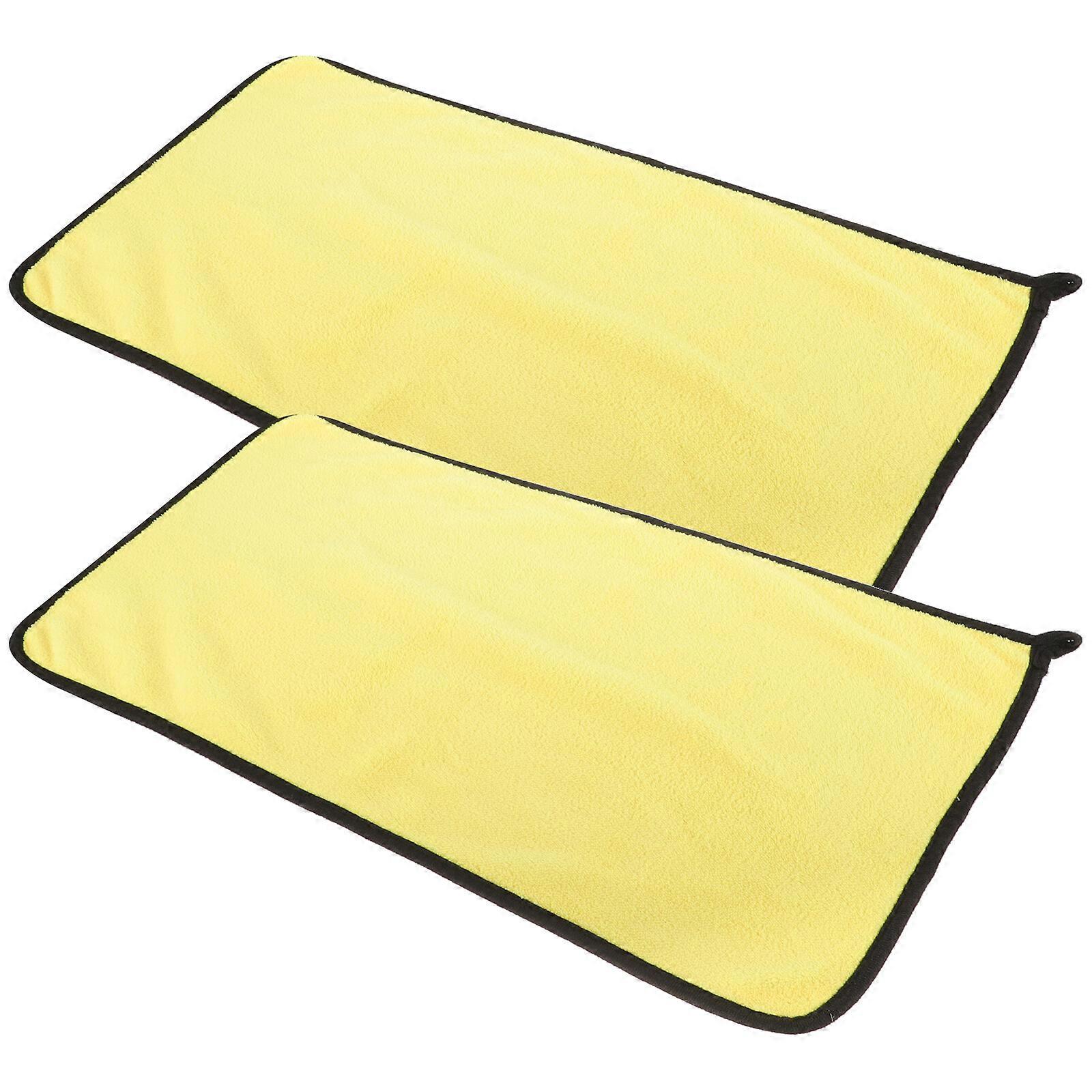 2Pcs Motorcycle Cleaning Towels Reusable Cloth Towels Multi-function Drying Towels