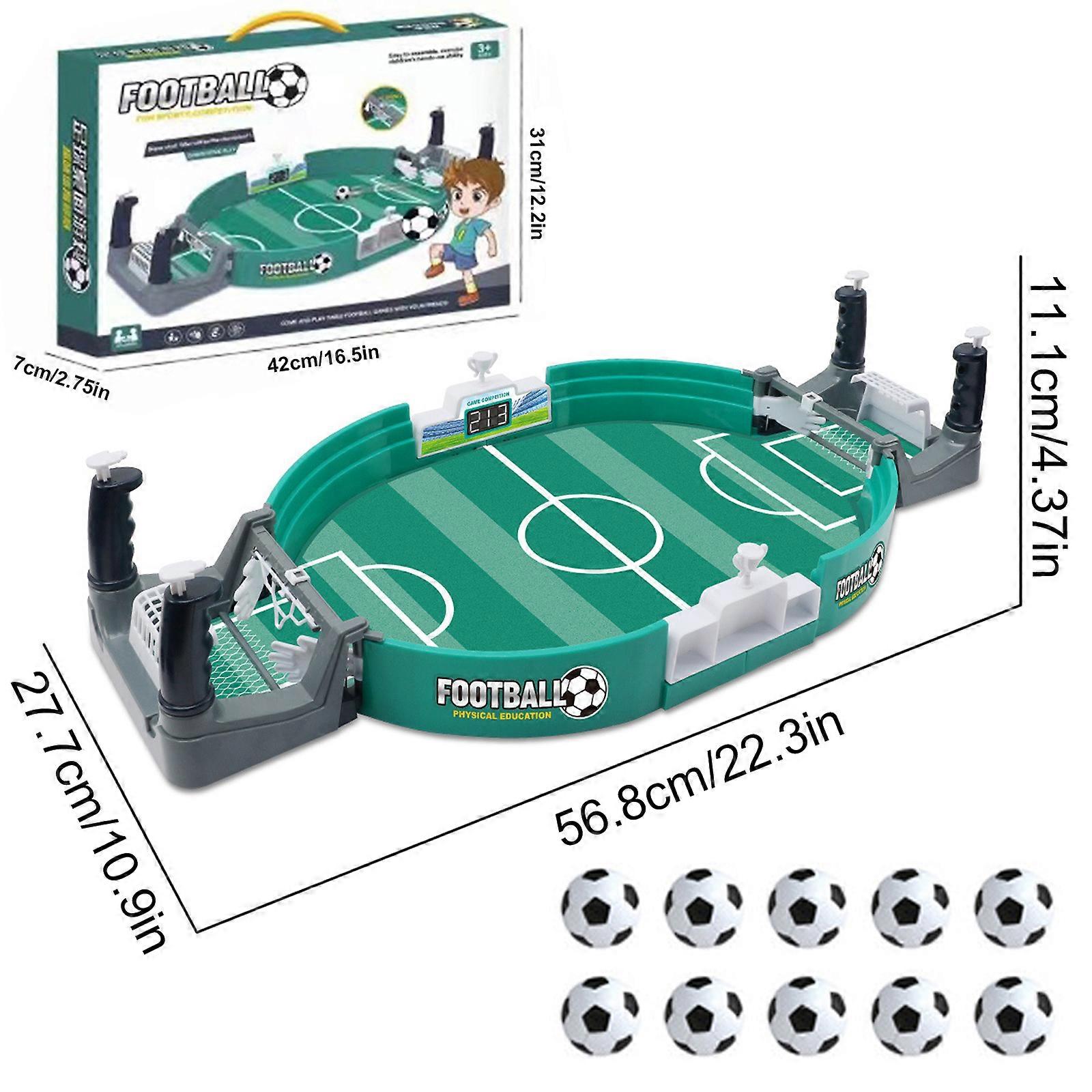 Football Table Interactive Game, Mini Tabletop Football Game Set for Kids, Hand-Eye Coordination Parent-Child Interactive Family Sports Board Game