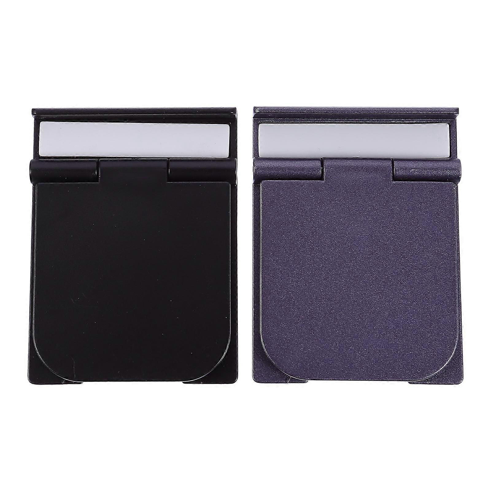 2pcs Useful Desktop Mobile Phone Tablet PC Universal Lazy Stand (Black, Grey)