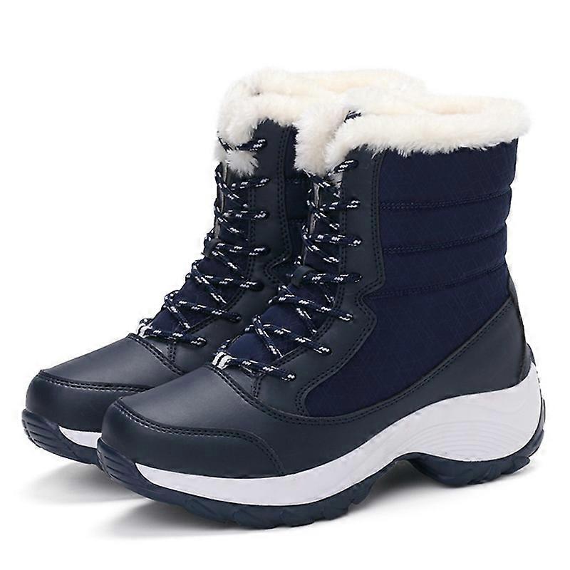 Womens Ankle Snow Boots Waterproof Wide 10 Womens Tall Slip on S 並行輸入品 Snow Boots Plush Warm Ankle Boots For Women Winter Shoes