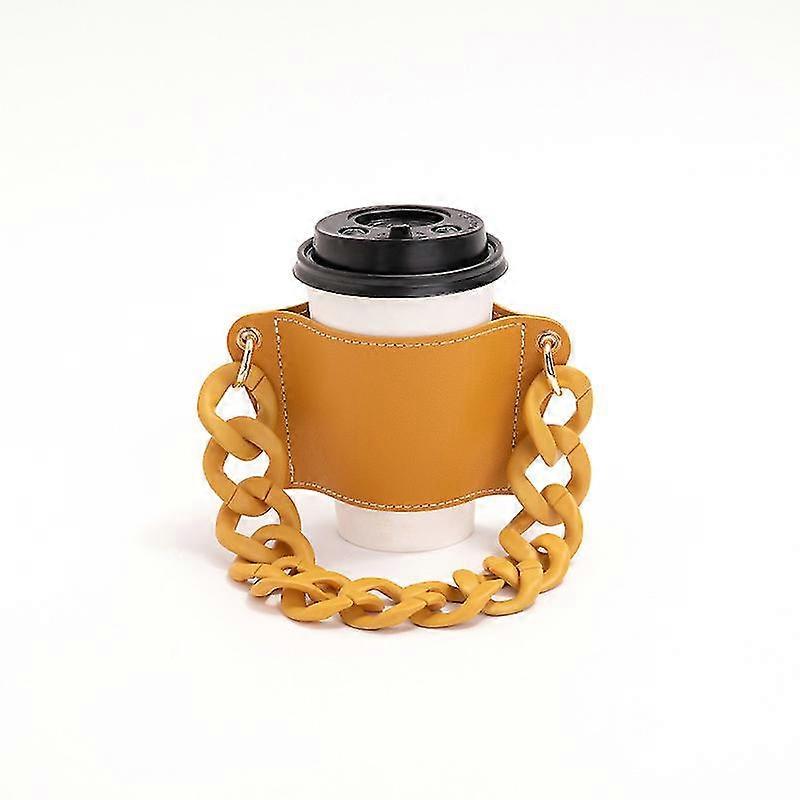 Chain Portable Coffee Cup Holder Hanging Portable Cup Holder