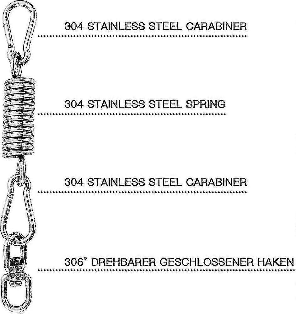 Pt Hanging Egg Chair Spring Hanging Chair, Hanging Chair Swing Spring, Load Capacity Up To 25