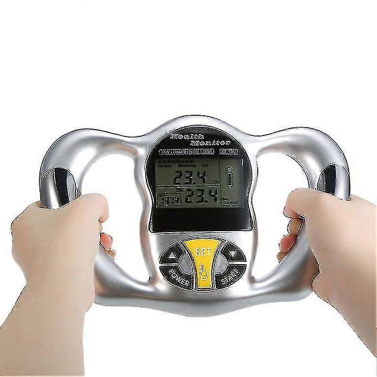 Yyh Digital Lcd Body Fat Analyzer Weight Health Mon Meter Handheld Tester