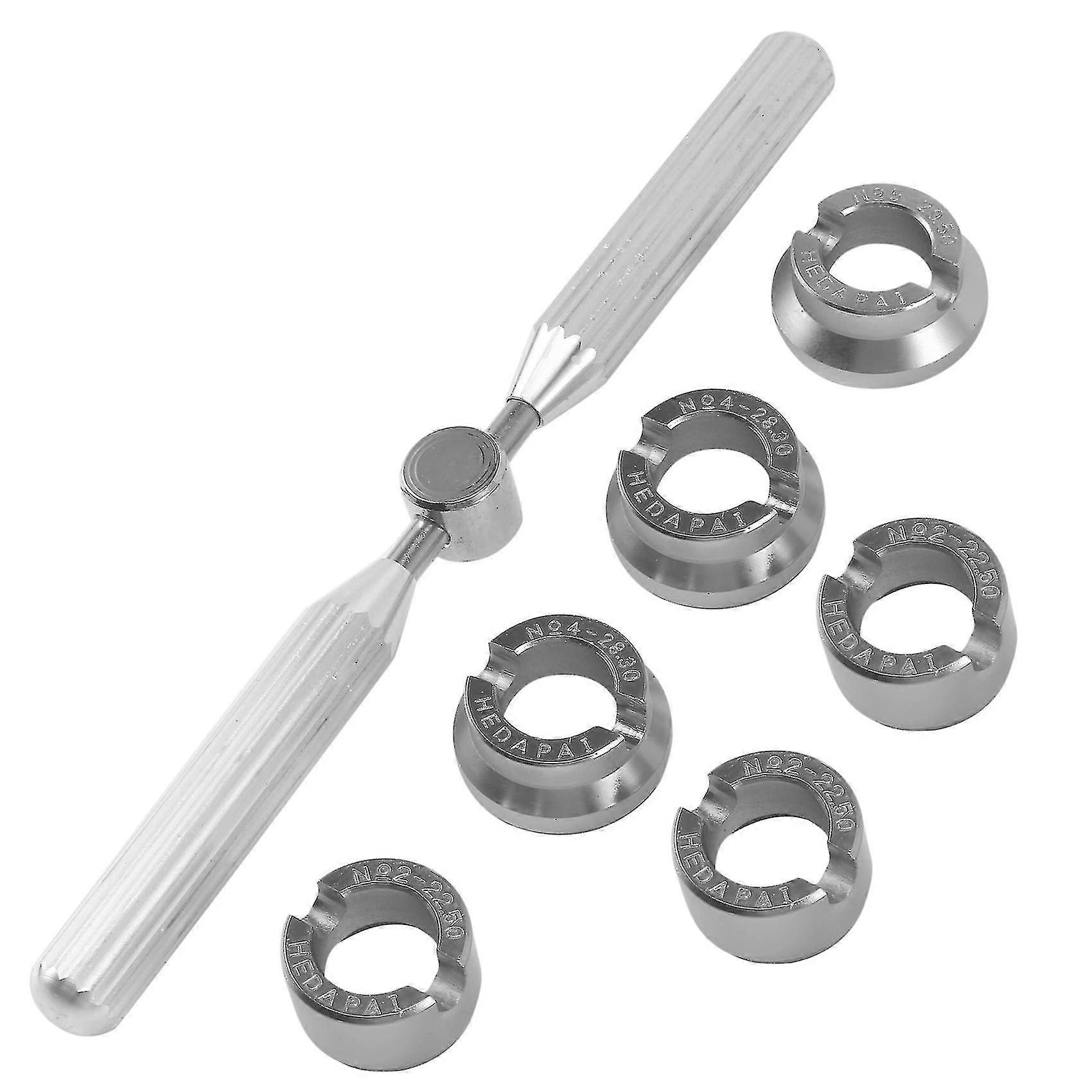 7-pack Professional Corkscrew Watch Back Case Corkscrew Kit