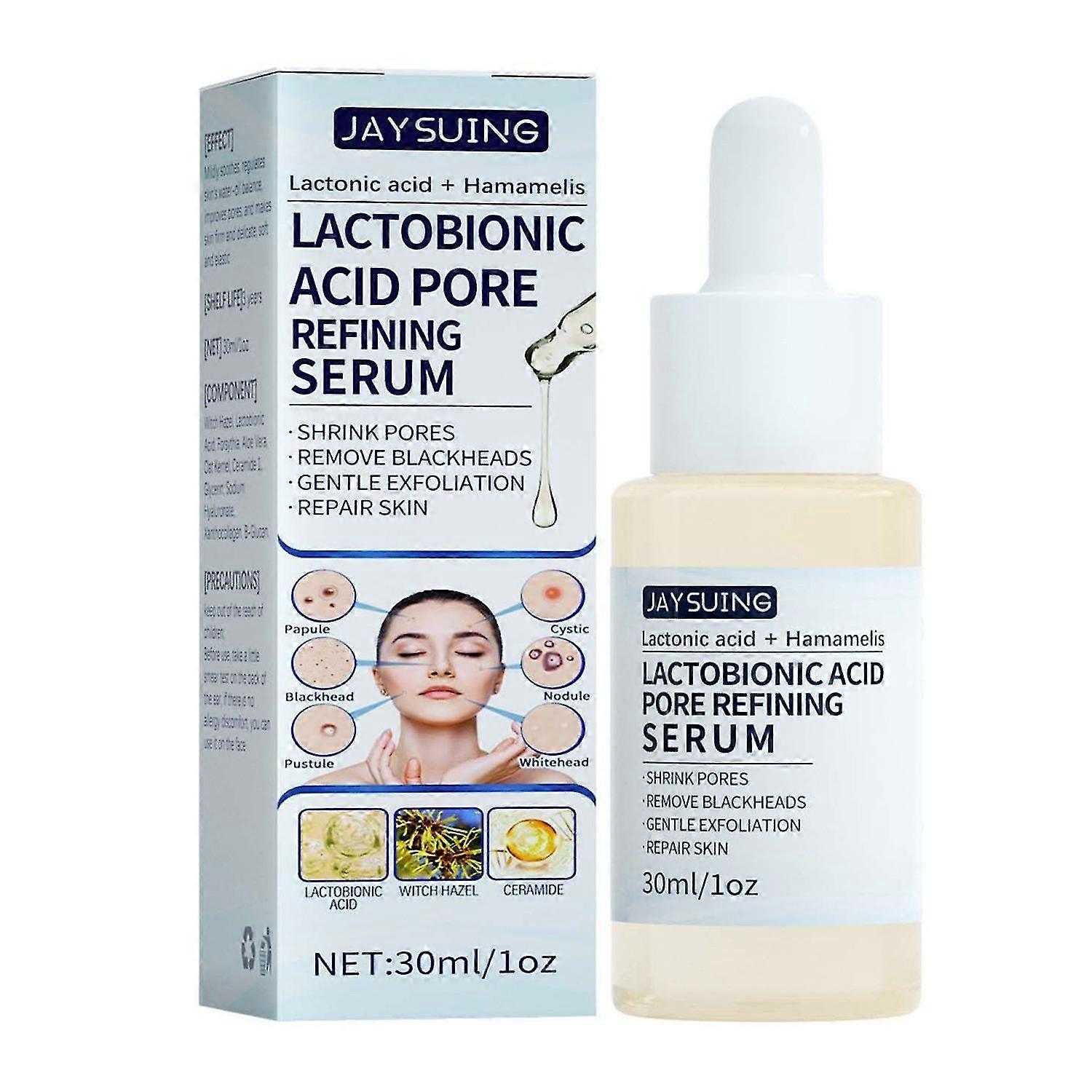 フェイシャルクリーニングリキッド30ML /ボトル、角質除去ブラックヘッド、保湿除去、ハイドラティ