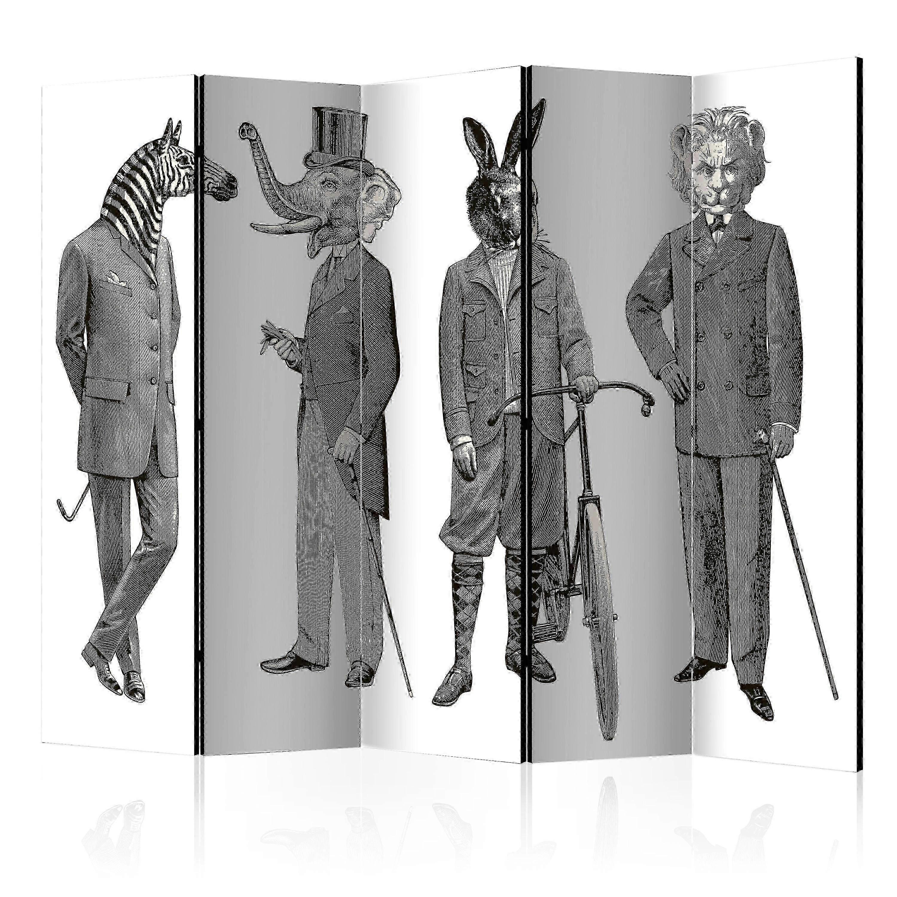 Scheidingswand - Elegant Zoo II