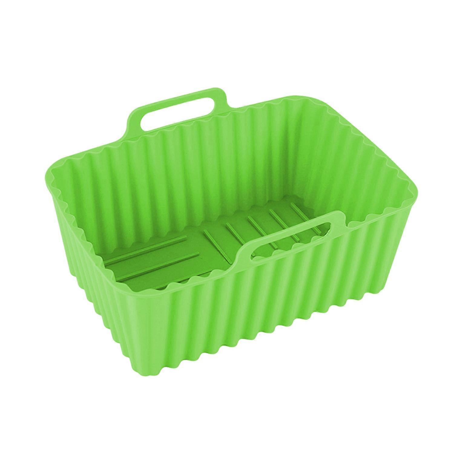 Silicone Air Fryer Pot Tray Liners BPA-Free Air Fryer Basket Replacement Air Fryer Liners for Clean