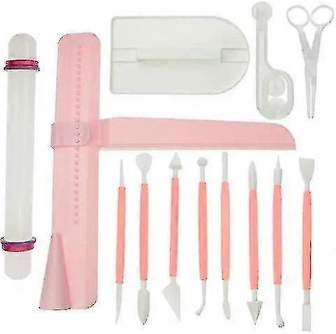 13pcs Adjustable Cake Scraper Kit Diy Cake Tool