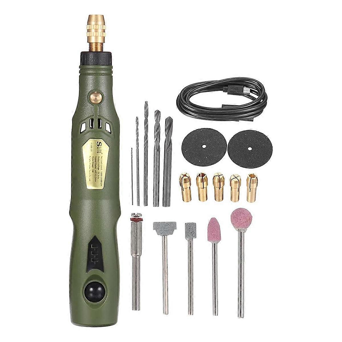 3.6V USB 可充电 DIY 电动雕刻笔雕刻工具，适用于珠宝金属玻璃陶瓷