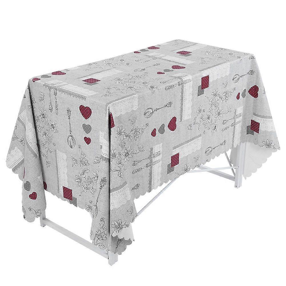 PVC Table Cloth Dining Kitchen Table Mat Cover Protector Party Decor